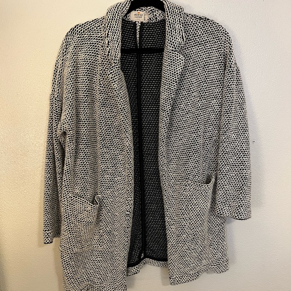 Marine Layer Birdseye Cardigan - Picture 2 of 4